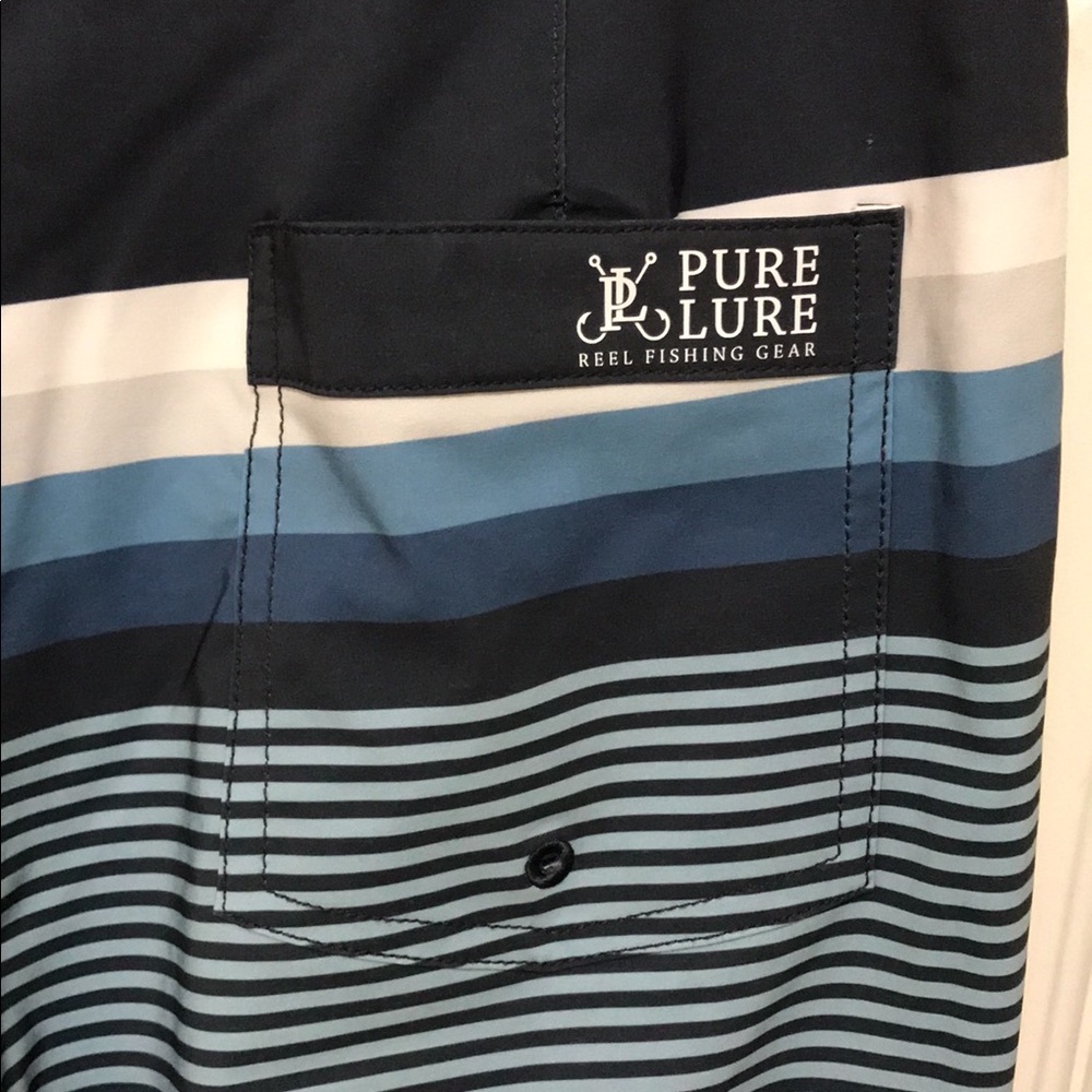 Pure Lure Long Rigger Reversible Board Short - Picture 11 of 16